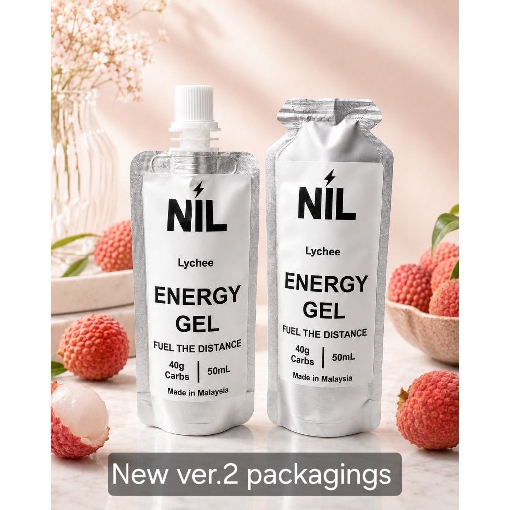 NIL Energy Gel - Homemade - 40g Carb in 50ml Pack