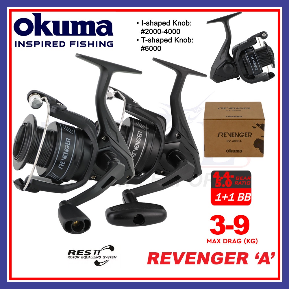 harga reel okuma di malaysia SA-8000A Salina Spinning The Hydro Block II body offers IPX OKUMA REEL - REVENGER -