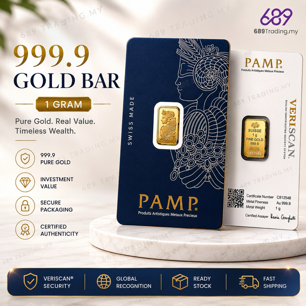 999.9 Fine Gold Bar 1gram | 999.9纯金金条1克