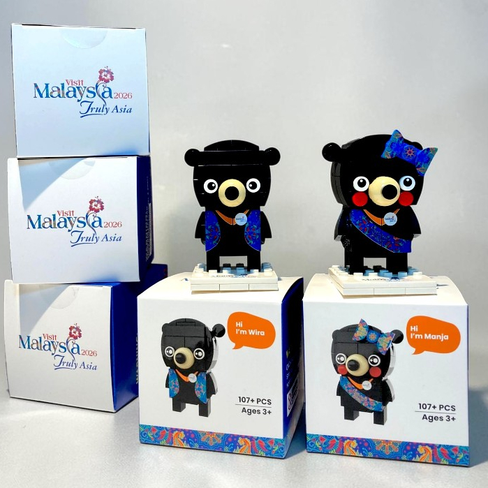 Bryks Art Exclusive Wira & Manja Brick Mascot Building Blocks Collectible Kit - Limited Edition