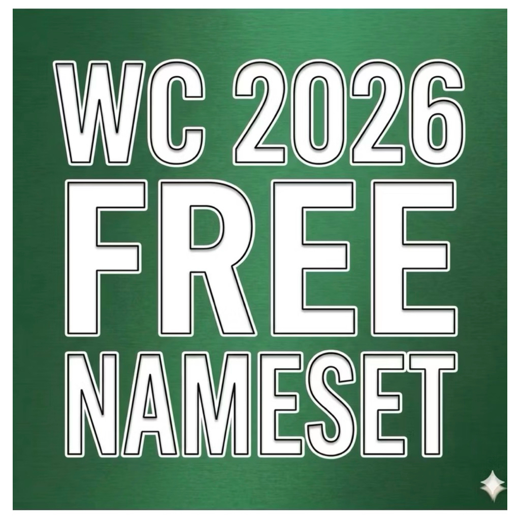 CUSTOM 8 WC SHORT SLEEVE FREE NAMESET (PRE-ORDER)