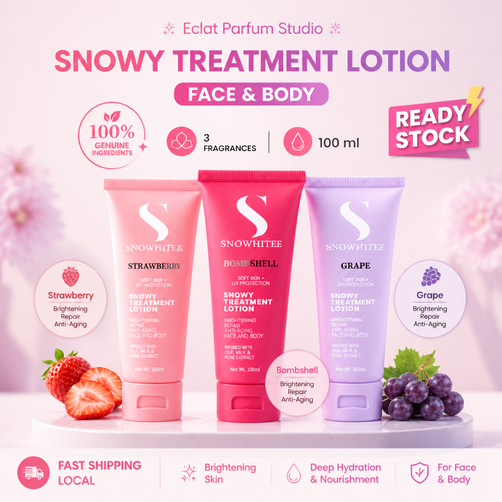 🔥Hot Sale🔥 Snowy Treatment Lotion original HQ susu unta merawat eczema, krim gatal kulit, psoriasis, rashes, snowhitee