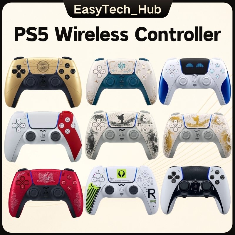 【Ready Stock】Sony PS5 Wireless Controller Gamepad DualSense Joystick Limited Edition