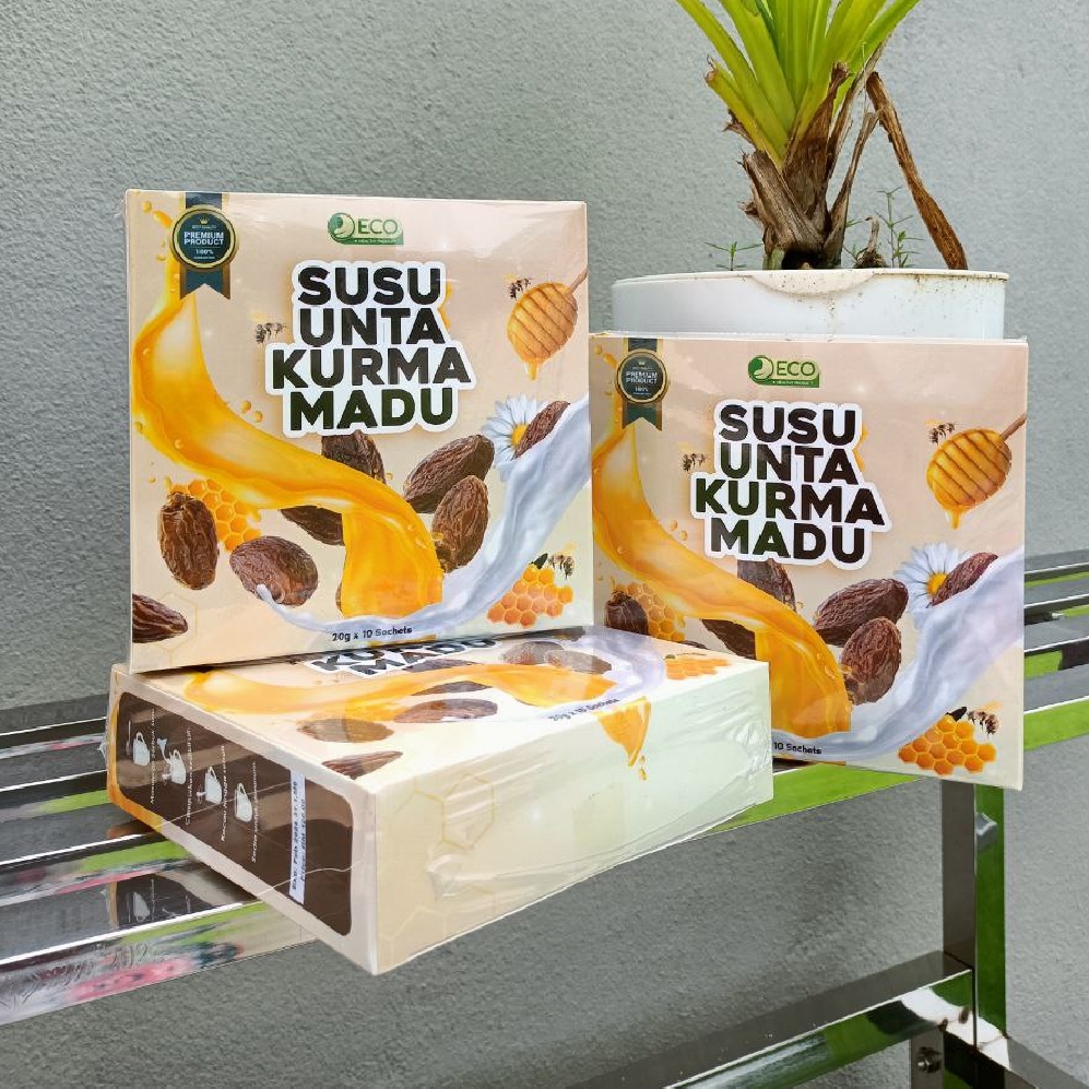 Susu Unta Kurma Madu Minuman Minda Kanak Kanak Sekolah Nutrisi Harian
