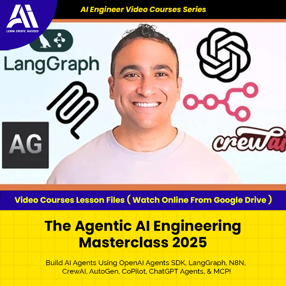 AI LLM Video Course - The Agentic AI Engineering Masterclass 2025 | Ai Engineer 2025 | Learn AI Agents