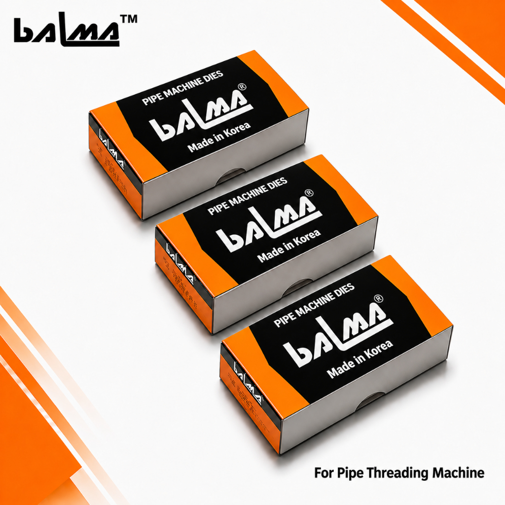 BALMA BSPT Pipe Threading Machine Dies For Type ASADA / KSU / MCC / REX / China (SK)