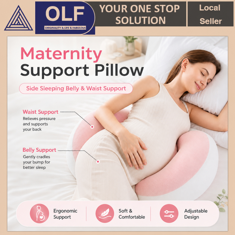 Pregnancy Waist Support Pillow Pregnant Women Promote Relaxation Restful Sleep Pregnancy Pillow Sleeping Adjustable
