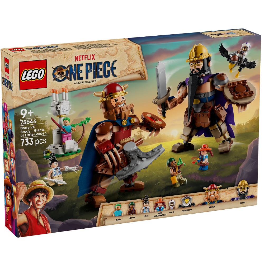 LEGO 75644 ONE PIECE Dorry vs. Brogy – Giants of Little Garden