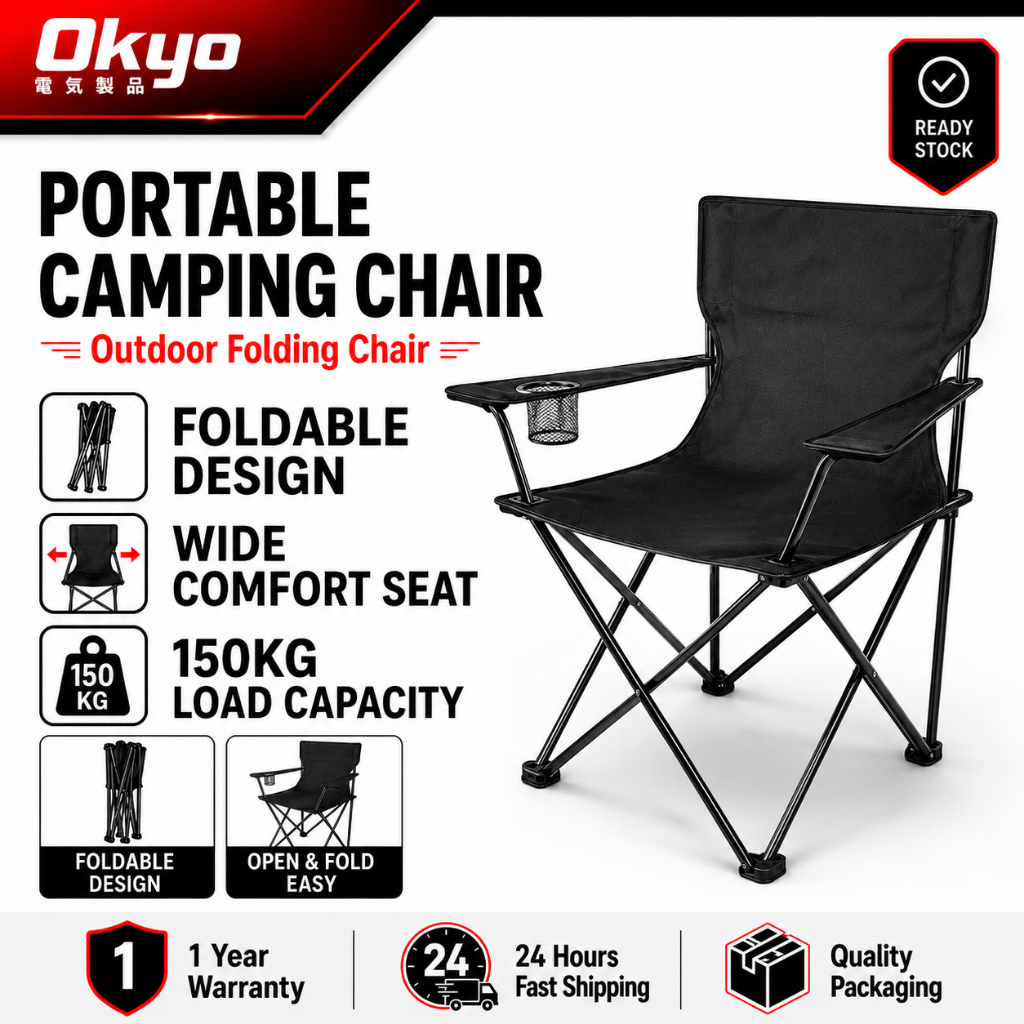 Camping Chair Folding Chair Outdoor And Indoor Use Folding Chair Fishing Beach Chair Portable露營椅