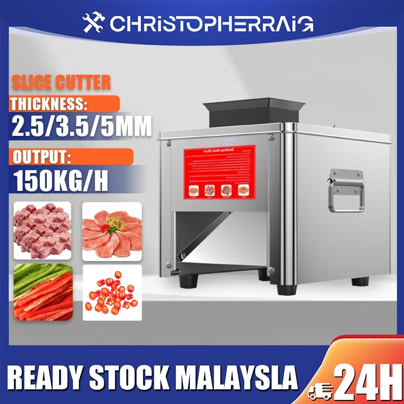 3 Years Warranty🔥850W meat slicer/mesin potong daging/2.5/3.5/5MM Multifunctional vegetable cutter/slicer cutter切菜神器