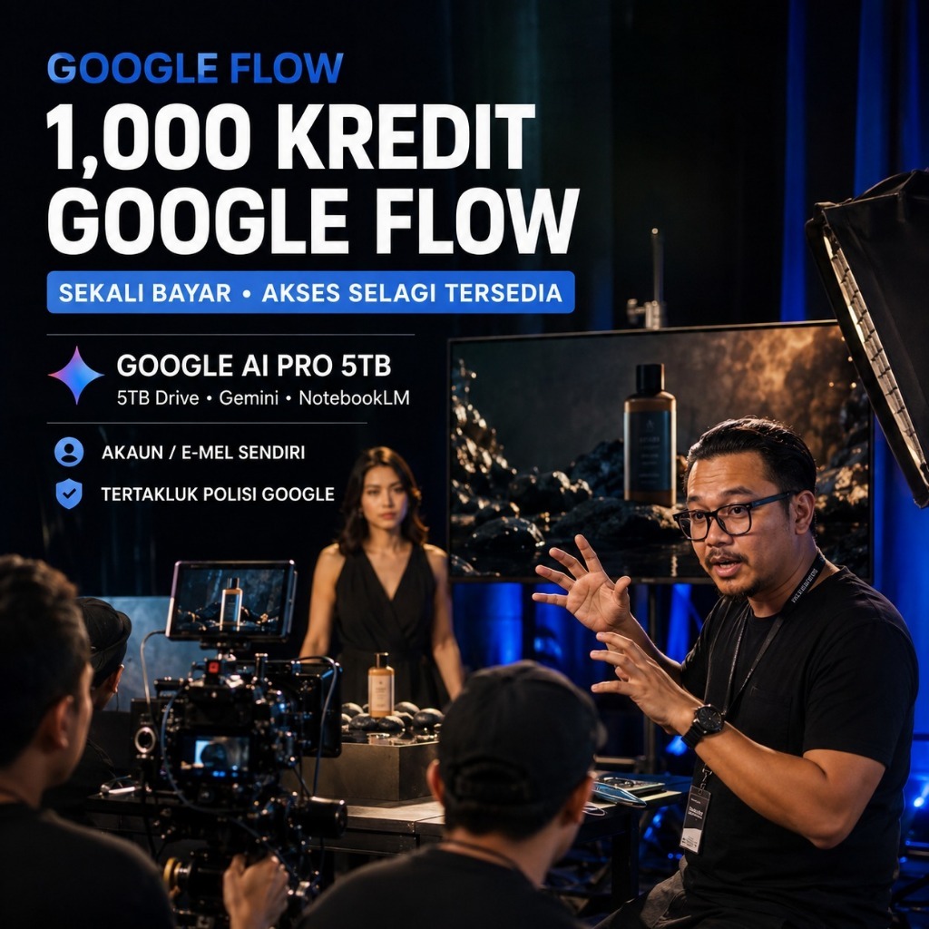Gemini AI PRO PLAN 🔥 1000 CREDIT AI VIDEO / OWN EMAIL PRO AI MODEL / 5TB GOOGLE DRIVE STORAGE / GOOGLE GEMINI PRO