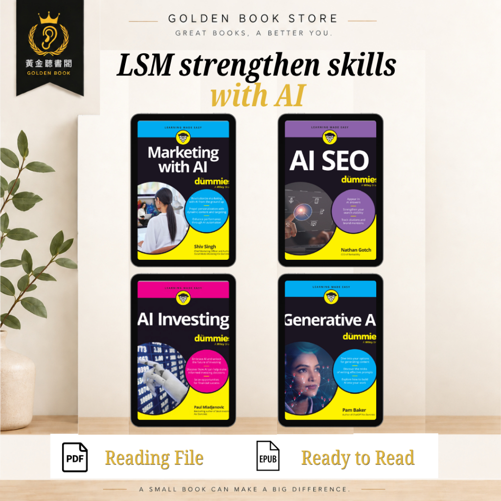 AI SEO  Marketing with AI  AI Investing  Generative AI for Dummies  Technology