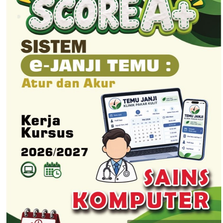 SAINS KOMPUTER | SK TINGKATAN 5 BUKU PROJEK SPM 2027 | JANJITEMU