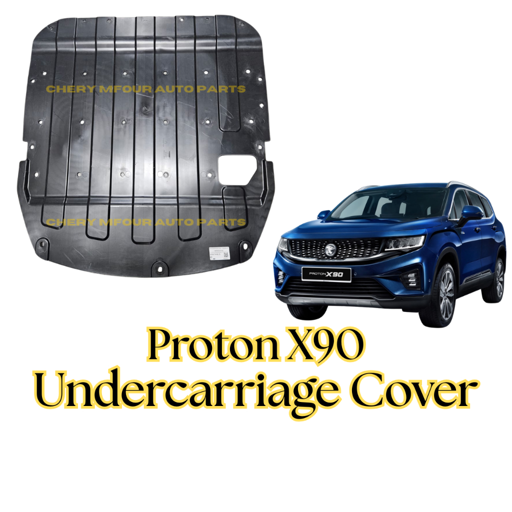 (READY STOCK) PROTON X90 Engine Bottom Cover Underbody Undercarriage Rear Penutup Bawah Enjin