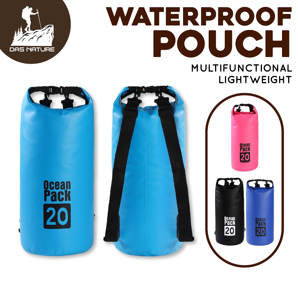 100% Waterproof Bag Outdoor Storage Backpack Diving Dry Extra Thick Ocean Travel Sea Bag Menyelam Lautan Berenang