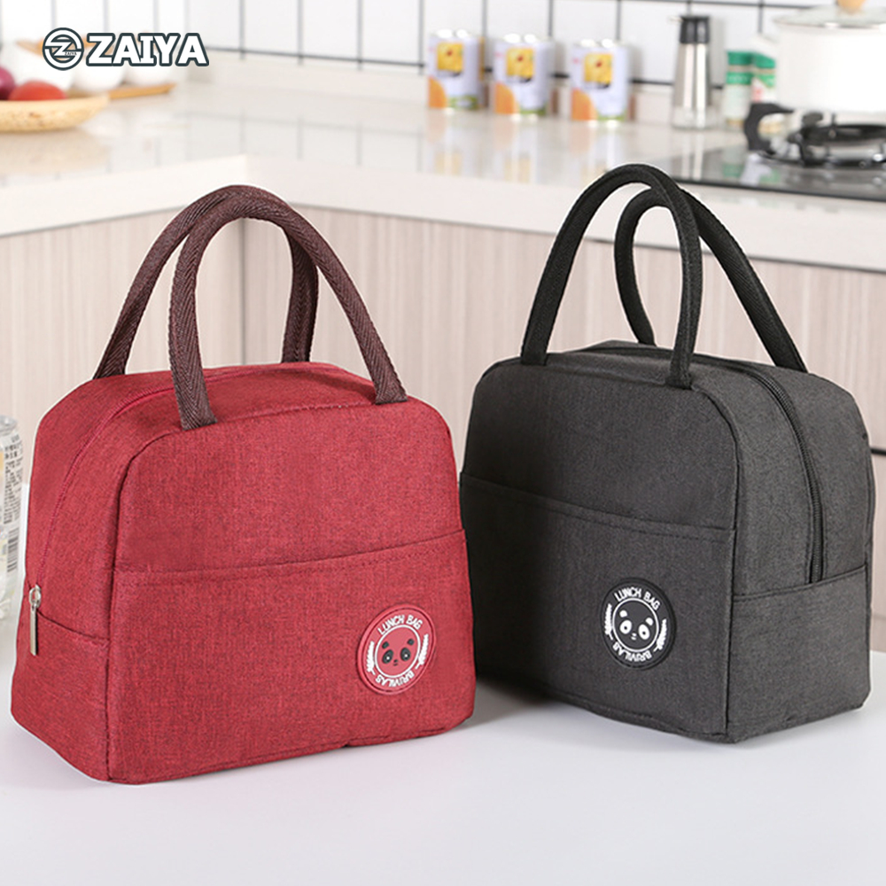 HOLLIS Beg Makan Tengah Hari Kartun Beg Sejuk Mudah Alih Beg Bekas Makanan Beg Simpanan Pelajar Budak Kanak-Kanak