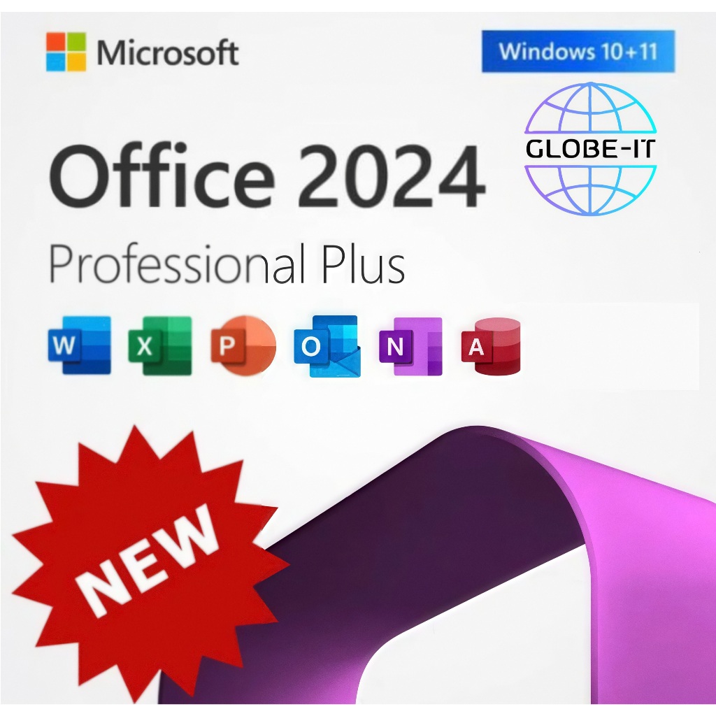 Microsoft Office 2024 Pro Plus | Lifetime License | Windows | Latest Update
