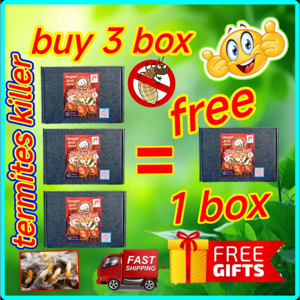?Termites Killer Station?Effective?Buy 3 free 1?