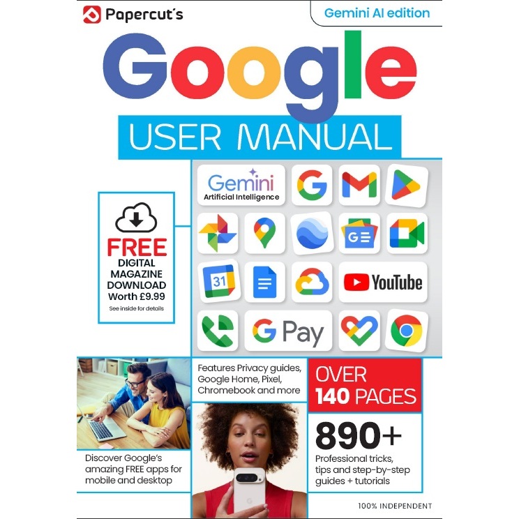 [eMagazine/PDF] Google User Manual - Gemini AI Edition, Issue 06, 2025