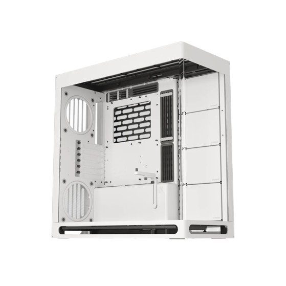 HAVN HS 420 MID TOWER GAMING PC CASE - BLACK/WHITE 1 Year Warranty