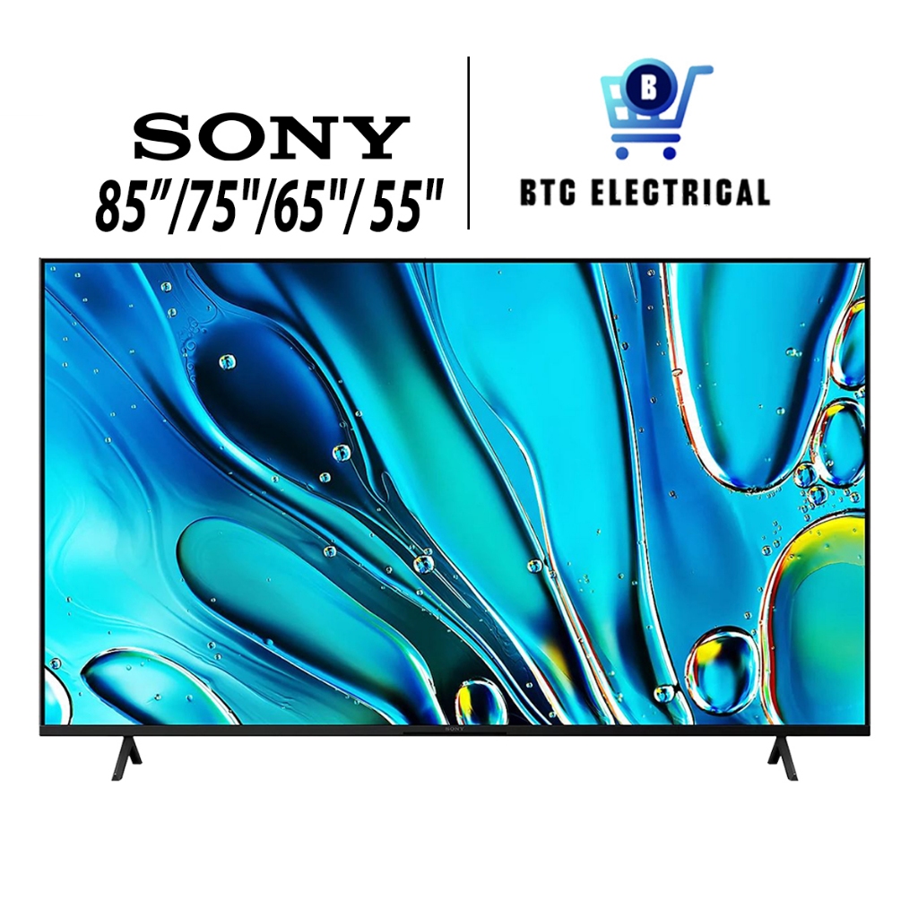 SONY 85"/75"/65"/55" 4K HDR Processor X1™ Smart TV (Google TV) K-85S30 / K-75S30 / K-65S30 / K-55S30