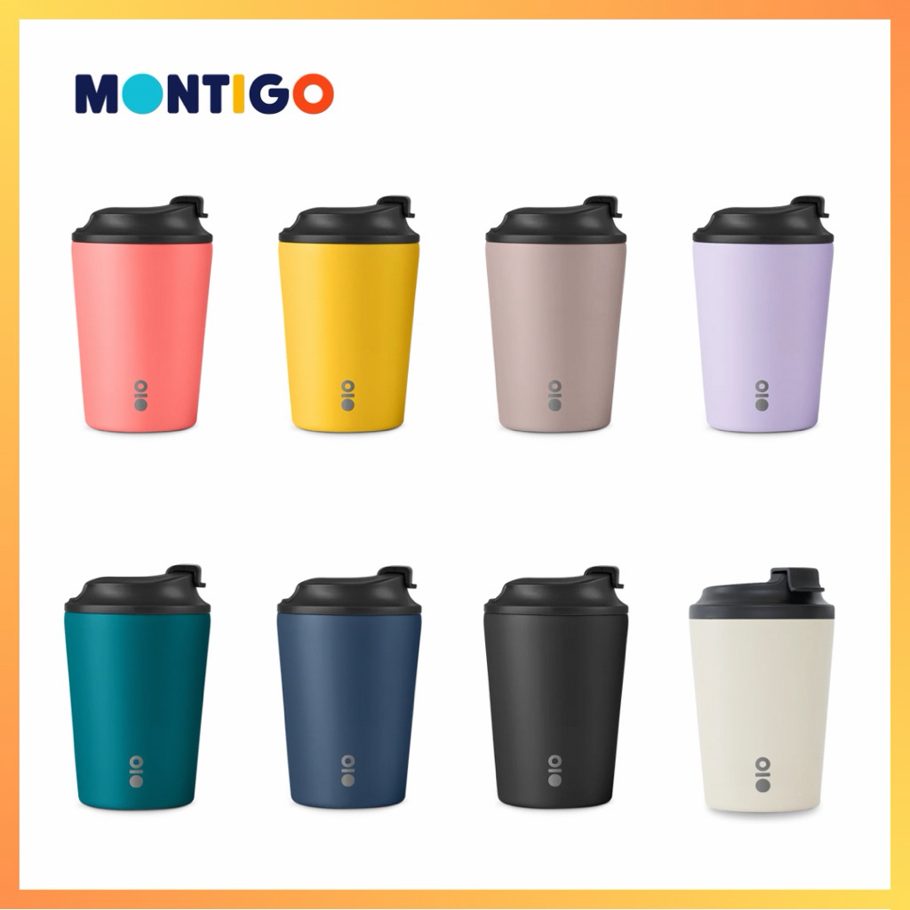 [READYSTOCK IN MY] MONTiGO Sense Coffee Cup Regular (340ml/12oz) - Durable, Leakproof, Stainless Steel