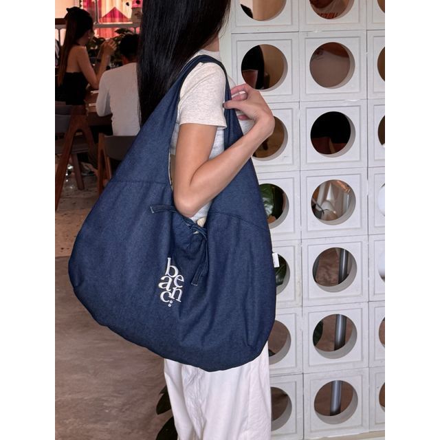 Petit Dumpling Tote（Midnight Indigo）