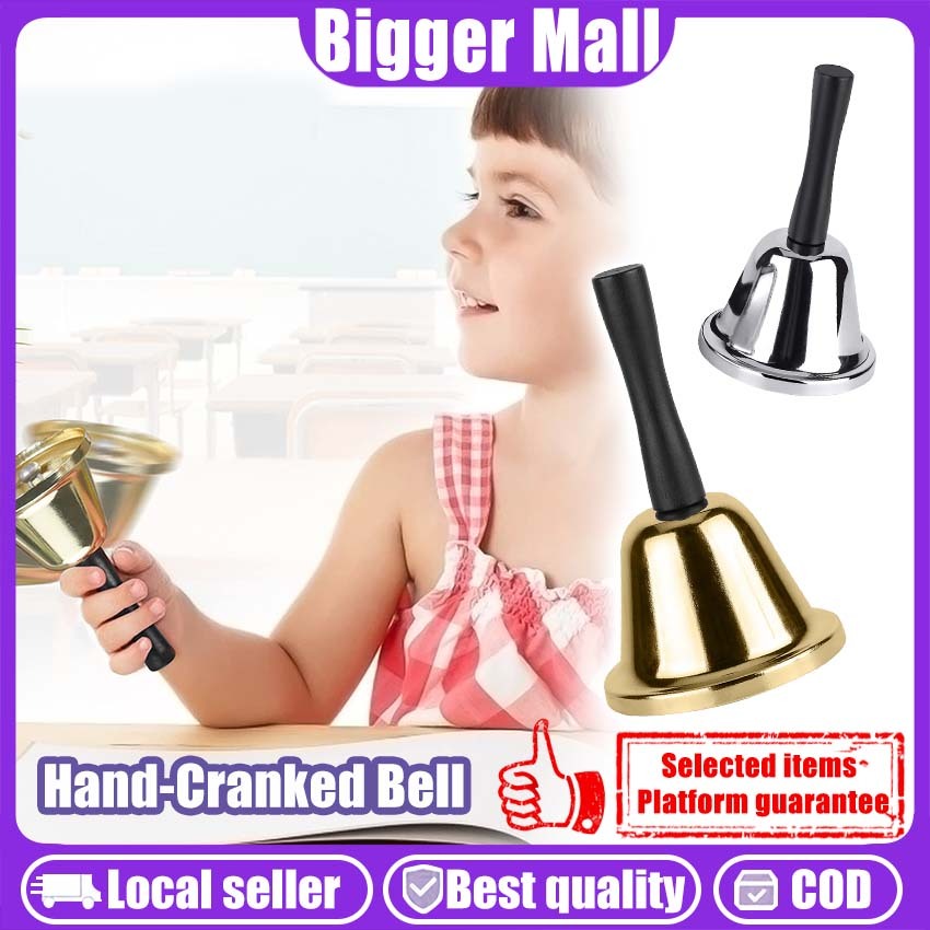 ​Metal Handheld Bells 65mm/ Iron Handle Service Bell/ Christmas Decoration/Order Call/Metal Tea Bell​/Eordering Bell​