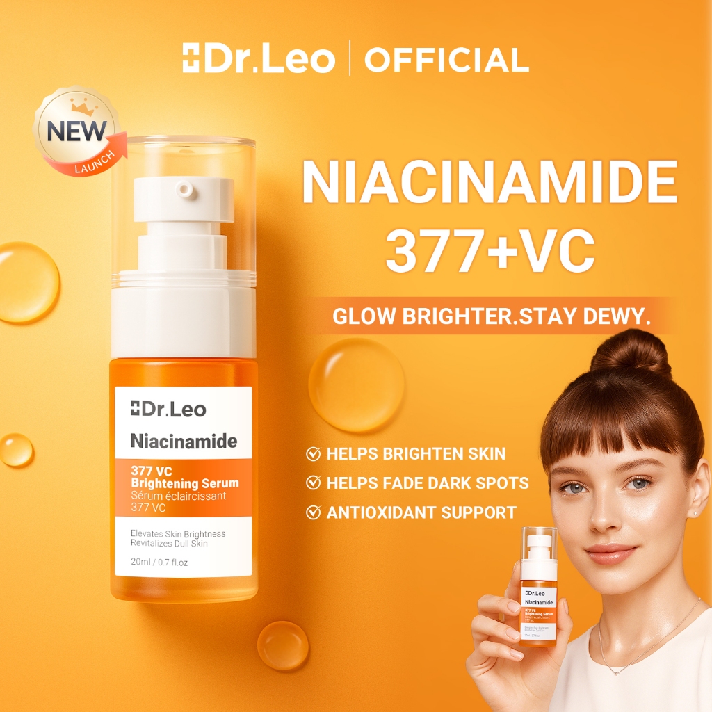 Dr.Leo SymWhite 377 Dark Spot Serum with Niacinamide Memutihkan dan Membaiki Mencerahkan Bintik-bintik Gelap 20ml