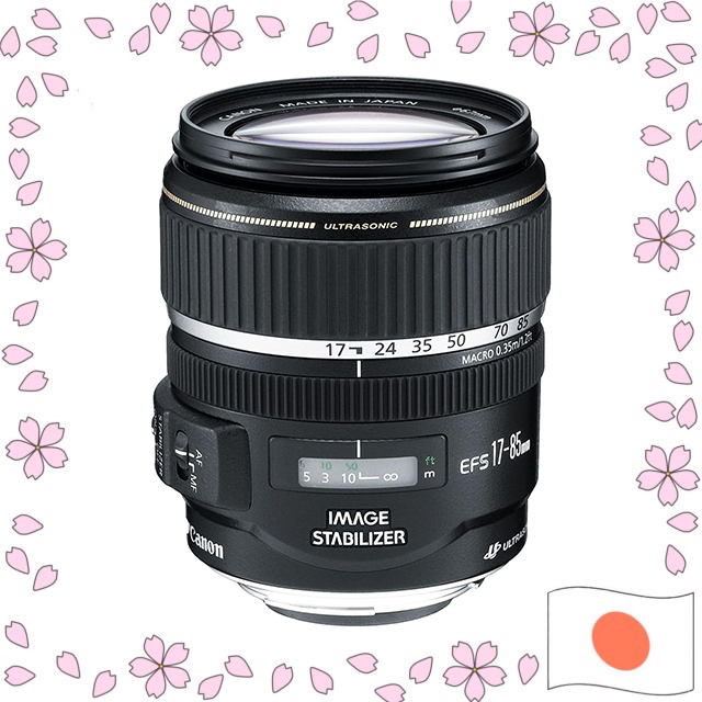 Canon EF-S 17-85mm f/4-5.6 IS USM Standard Zoom Lens for Canon APS-C Cameras - Used【Directly shipped from Japan】