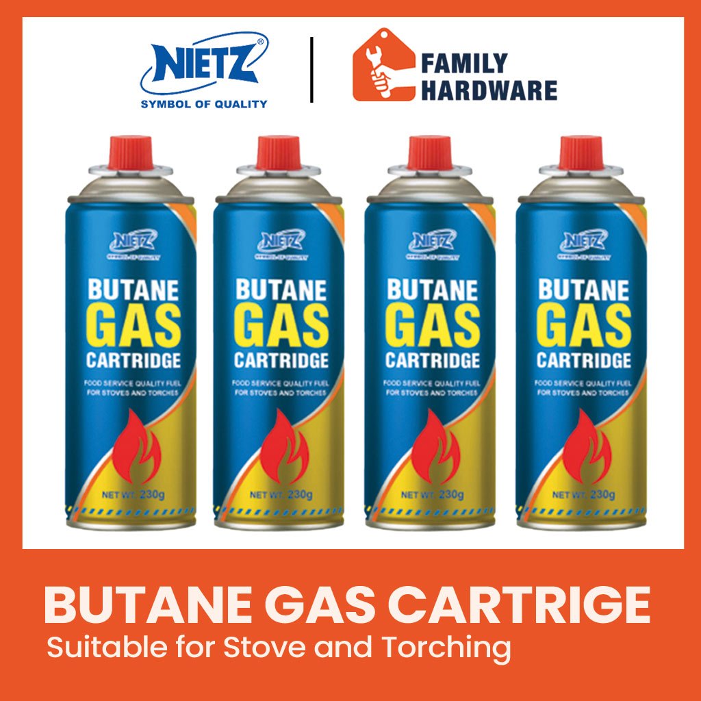 NIETZ Butane Gas Cartridge Portable Gas Stove Gas Torch Gas Cooker 炉气罐