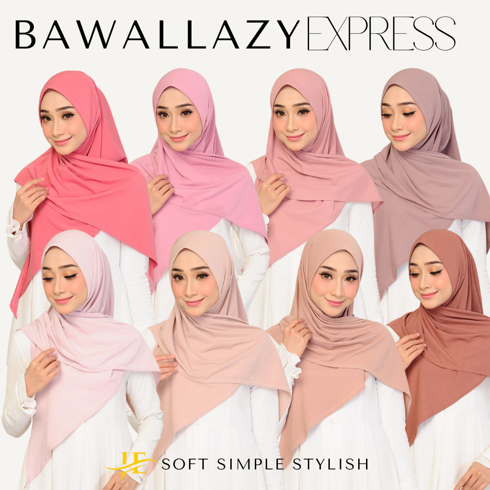BAWAL LAZY EXPRESS /NSTANT LAZY TRAVEL MOSCREPE NO 1 SCARF