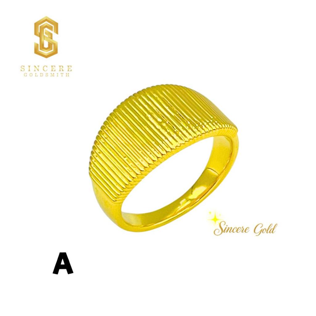 Sincere Store Emas 916 3L Cincin Sicilia | Emas 916