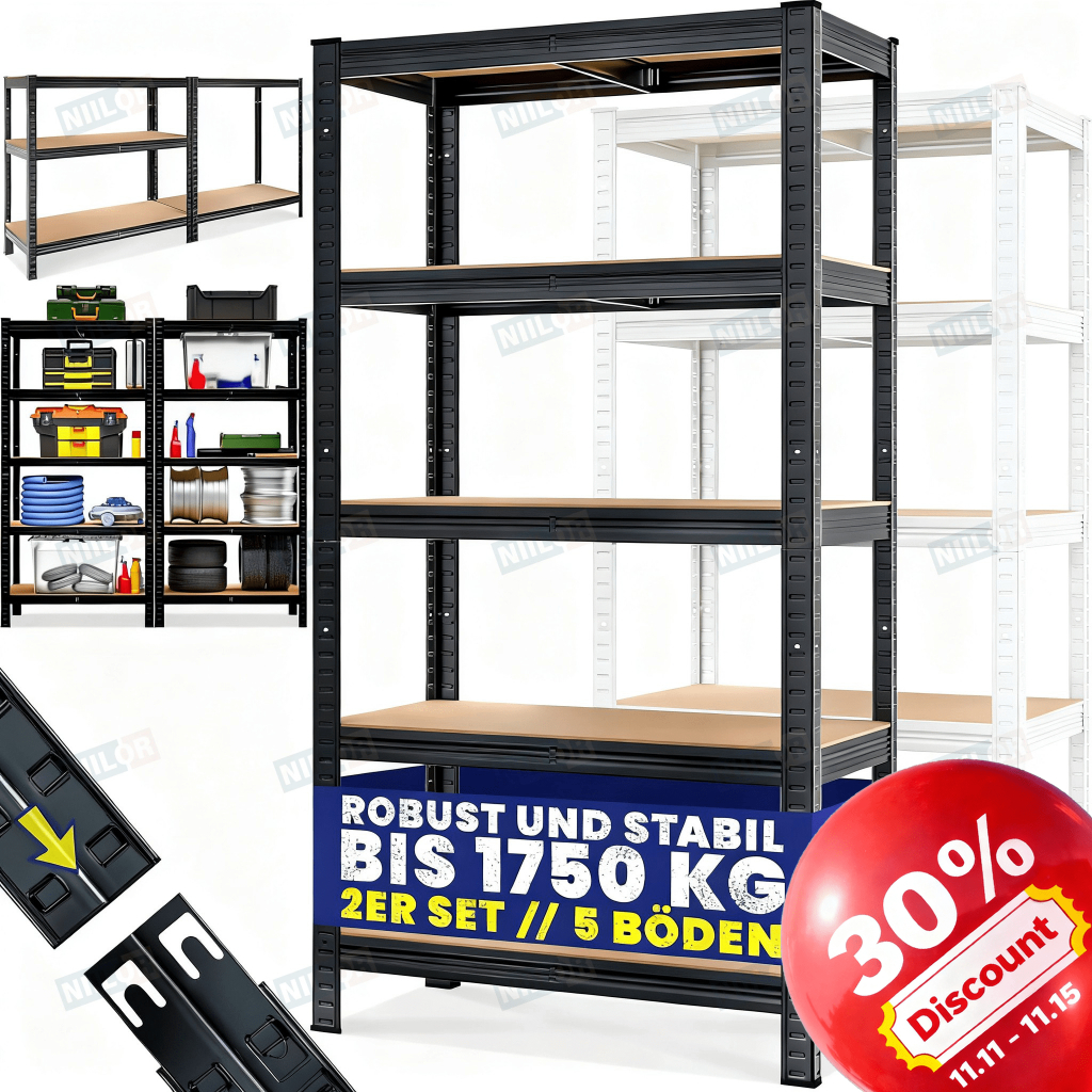 ?45 Size Rack Boltless Rack Shelf Storage Home Kitchen Store Rack Storage Dapur Rak Besi Warehouse Bertingkat Rak 铁架置物架