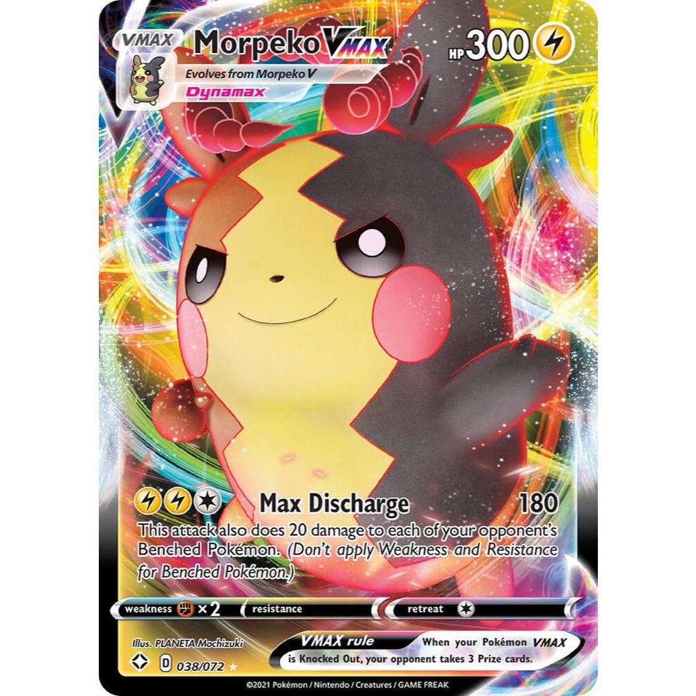 Morpeko VMAX - Shining Fates 038/072 / Ultra Rare