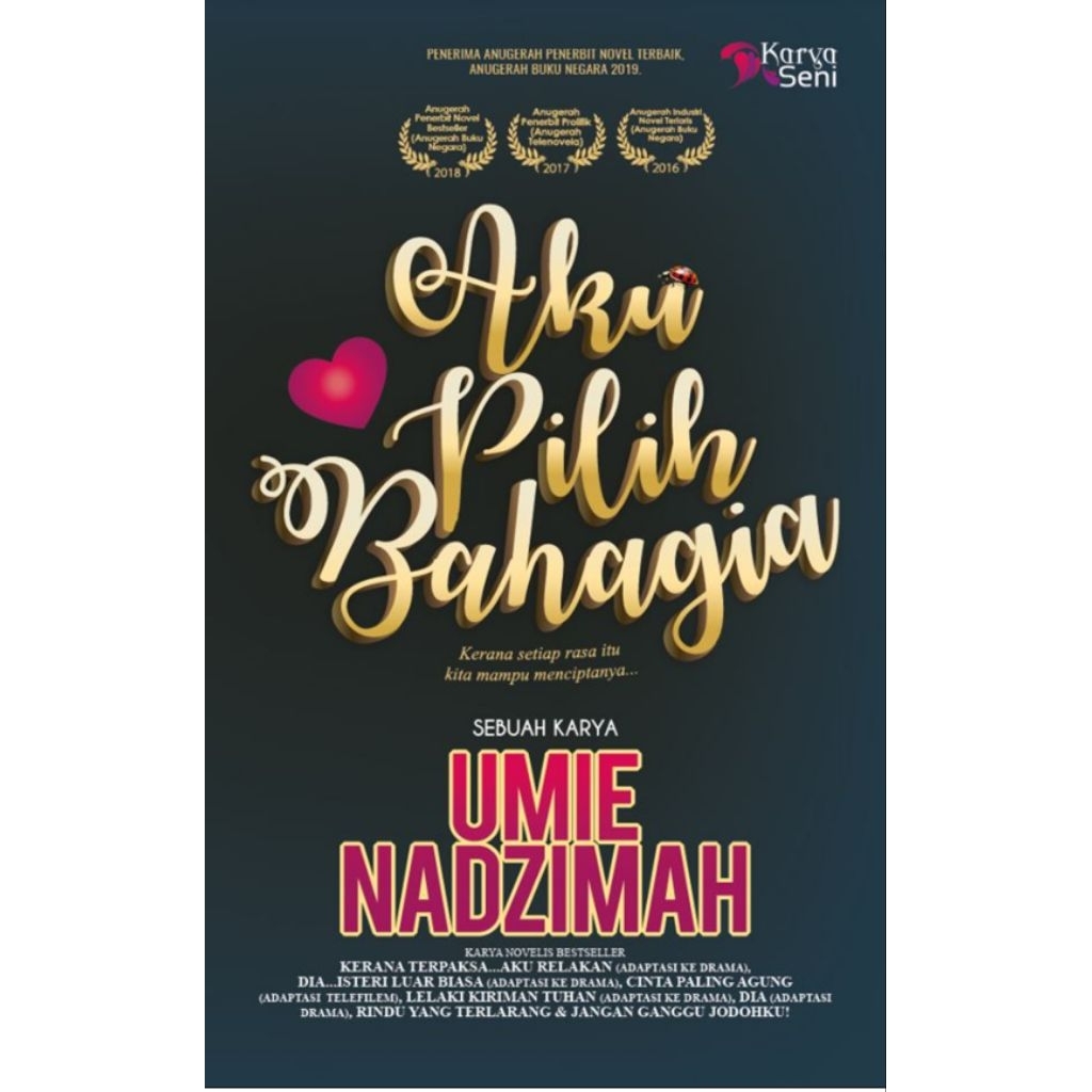 Aku Pilih Bahagia - Umie Nadzimah (NEW OLD STOCK)