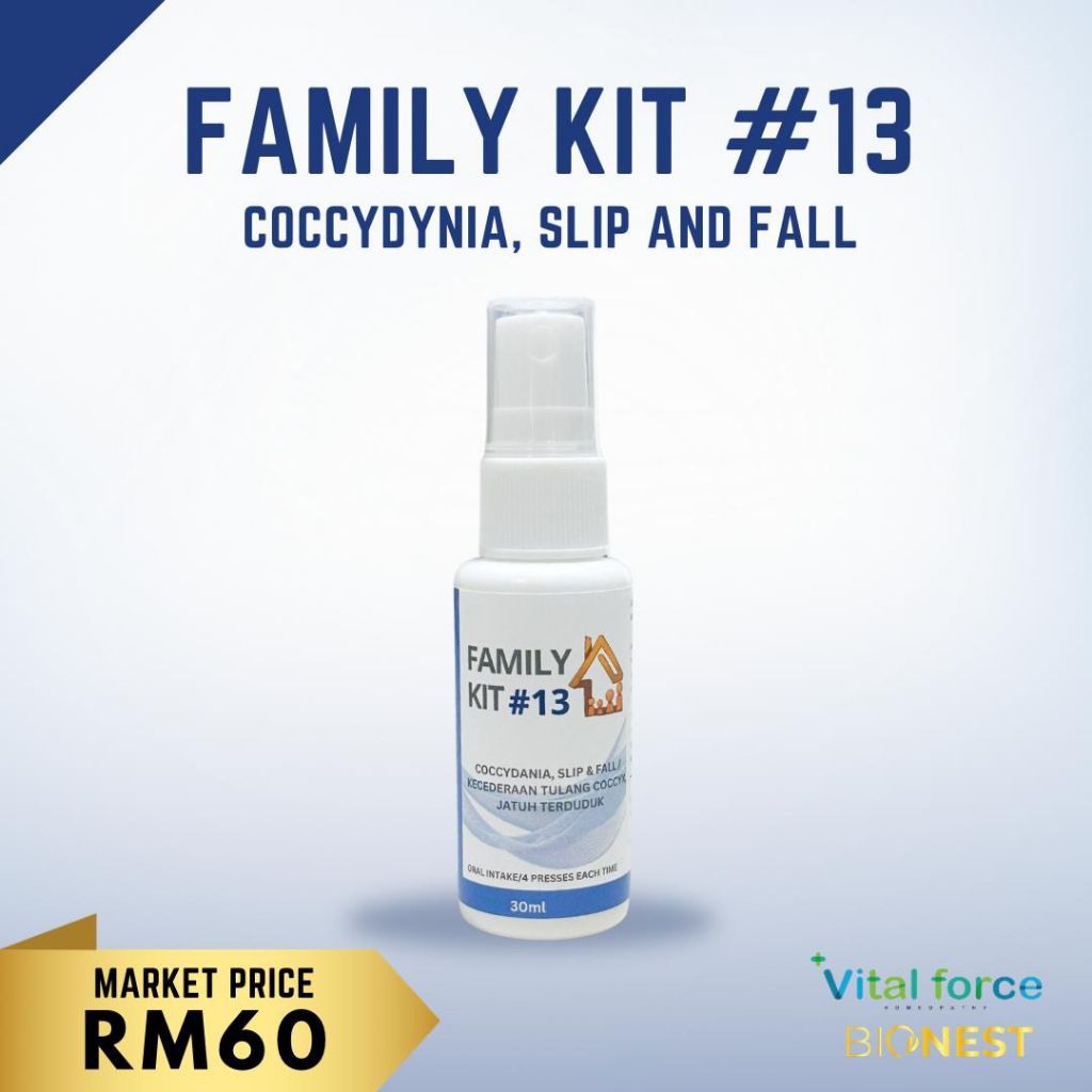 FK13 : COCCYDYNIA / slip and fall jatuh terduduk