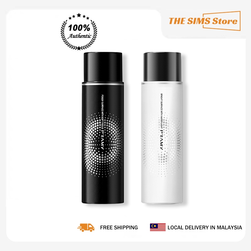PRAMY makeup setting spray 100ml, white water gloss + black matte, moisturizing + oil control