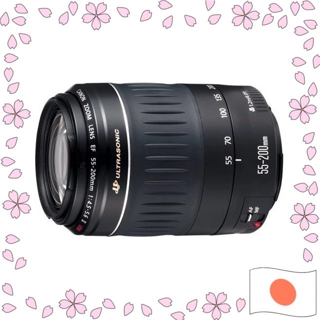 Canon EF Lens 55-200mm F4.5-5.6 II USM - USED 【Directly shipped from Japan】