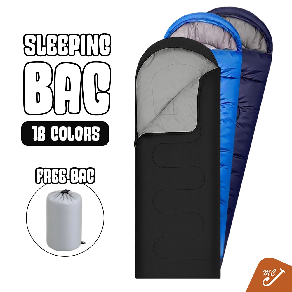 McJoden - ZAYDEN Beg Tidur Premium Bertudung Sesuai untuk Berkhemah, Mendaki, Selimut Hangat, dan Tikar Perkelahan