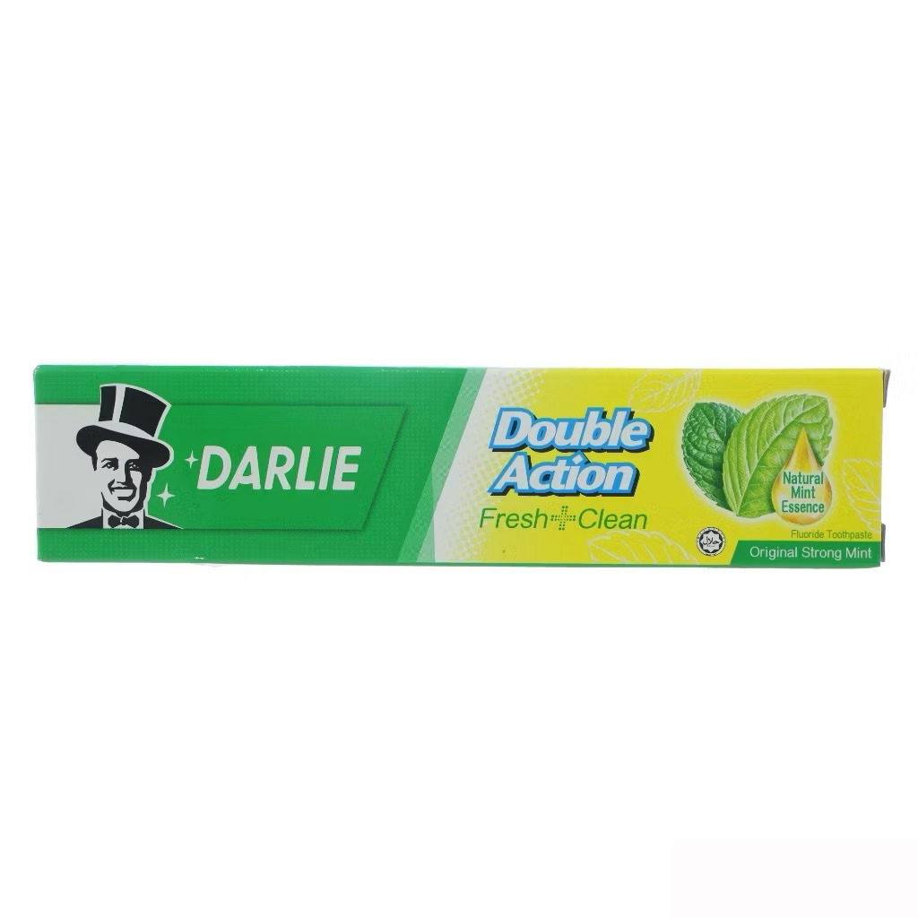 Darlie Double Action Fluoride Toothpaste Original Strong Mint Ubat Gigi 50g