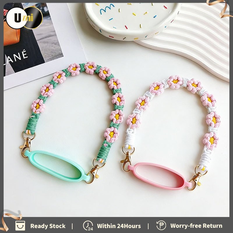 Braided Daisy Water Bottle Strap Water Bottle Handle Fits Most 12-40oz Water Bottles Pemegang Botol Air dengan Tali