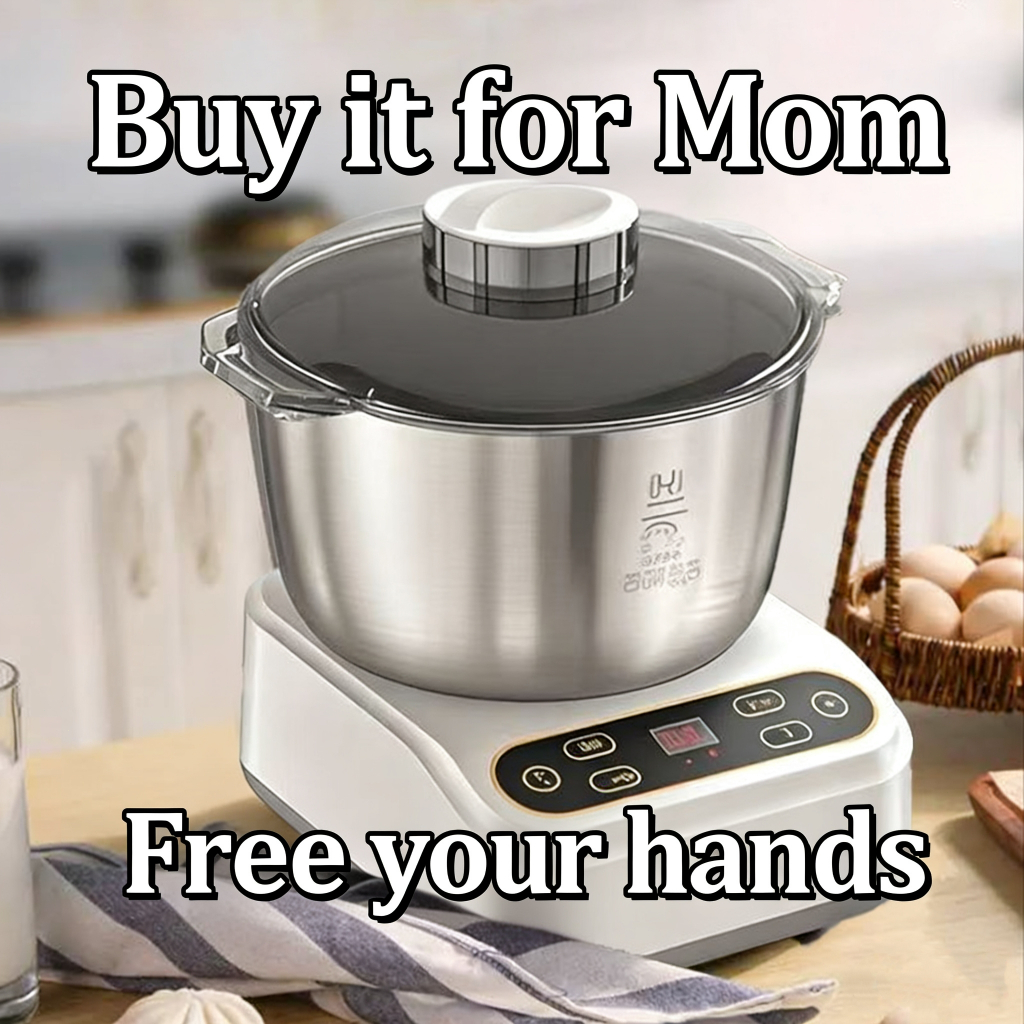 Dough mixer and noodle press machine smart household small fully automatic kneading multifunctional mesin menguli doh揉面机