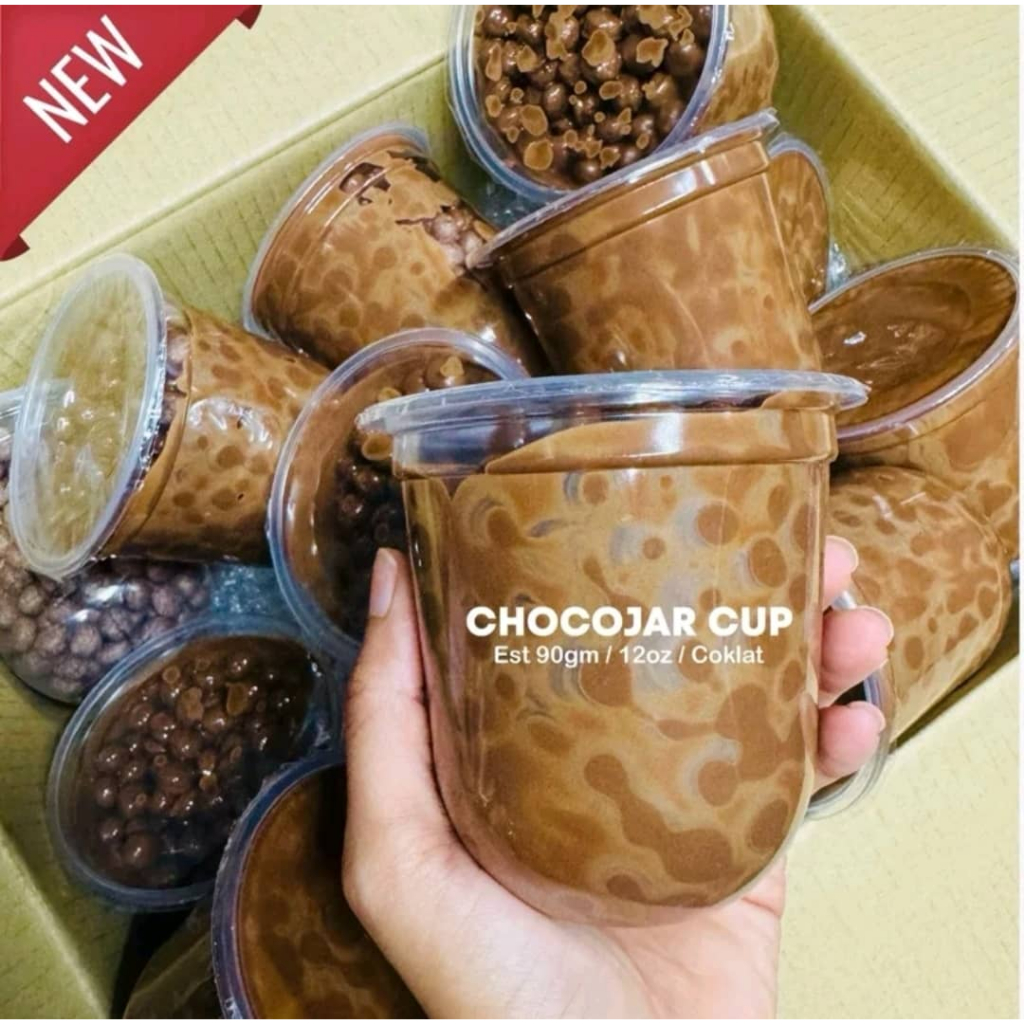 Choco Cup (12oz) - Chocolate Cup Viral | Chocolate Sedap | Coklat | Food | Snacks
