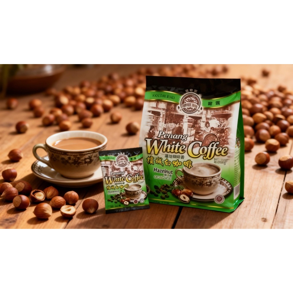 Coffee Tree Hazelnut Penang White Coffee 15's x 40g