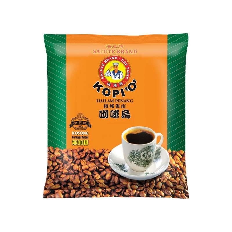 CAP TABIK SALUTE Kopi O Hailam Penang No Sugar / Kosong (20 Sachets) By PenangToGo
