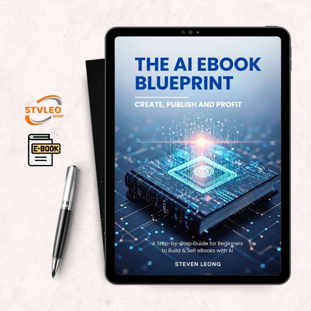 The AI eBook Blueprint: Create, Publish and Profit + FREE eBook Template and Help Support