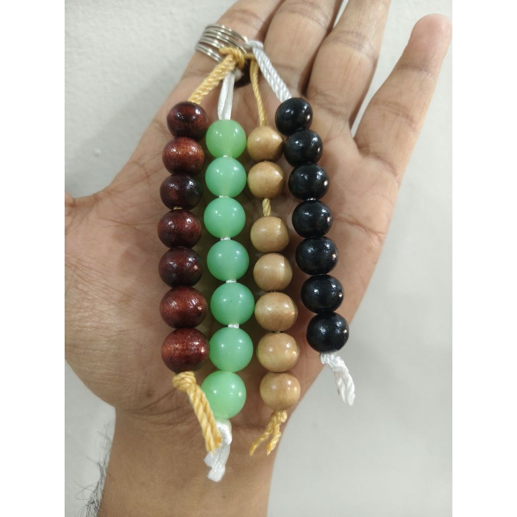 tasbih tawaf saiz BESAR  tasbeeh UMRAH big size 12mm - tasbih 7 biji