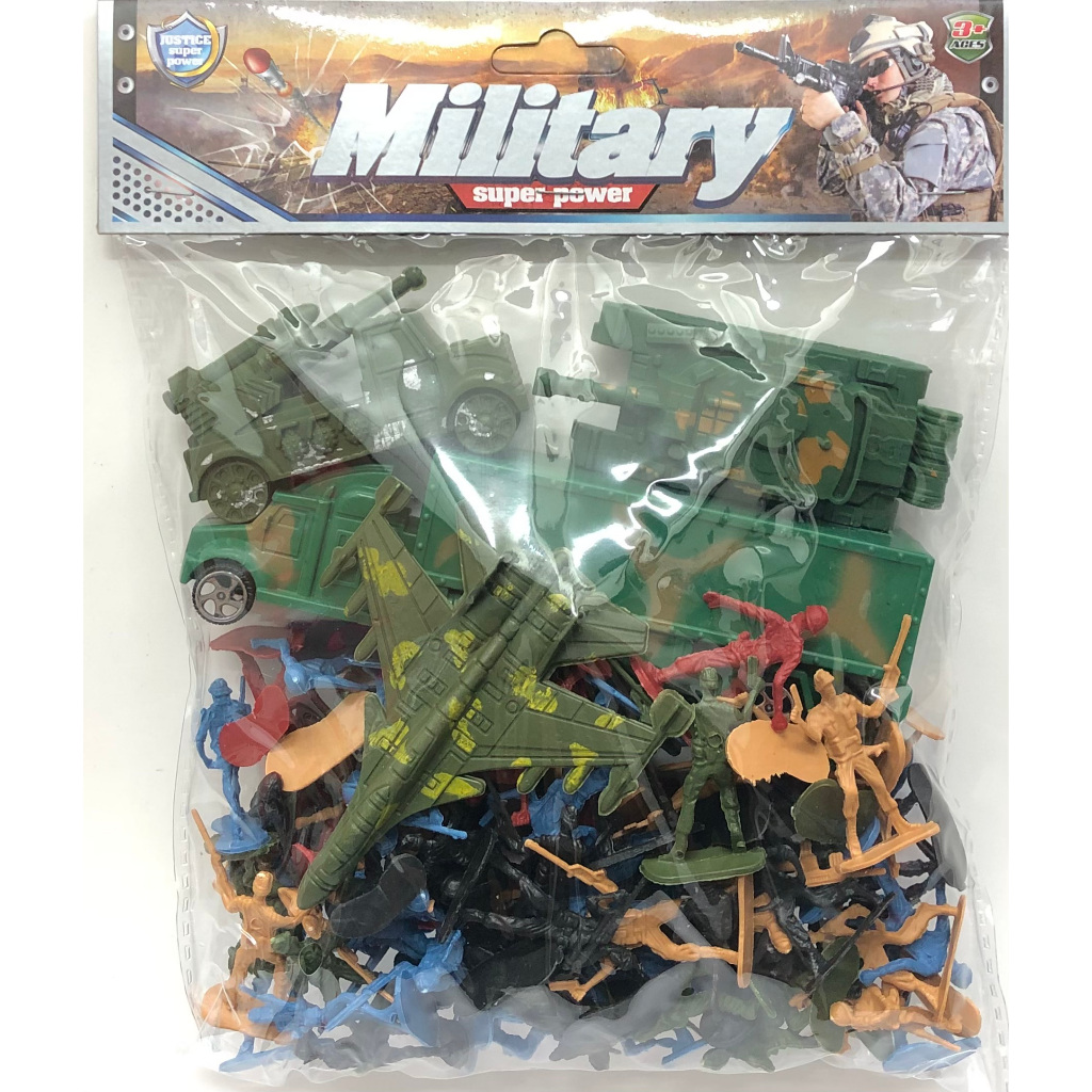 Ready Stock Military Action Figure Amry Set Toys For Kids L-138