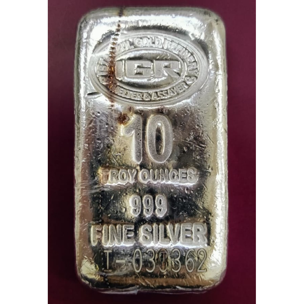 [10oz with Cert] Instanbul Gold Refinery IGR 999 Silver Bar 10oz #Coin&hellip;